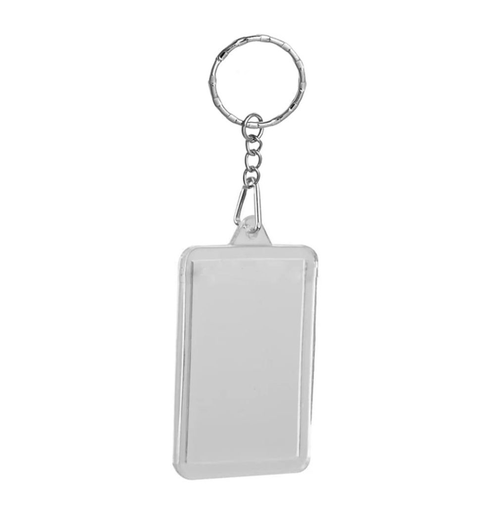 Breloc plastic insertie foto 6x3